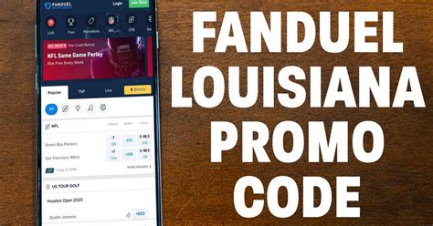 fanduel louisiana promo code